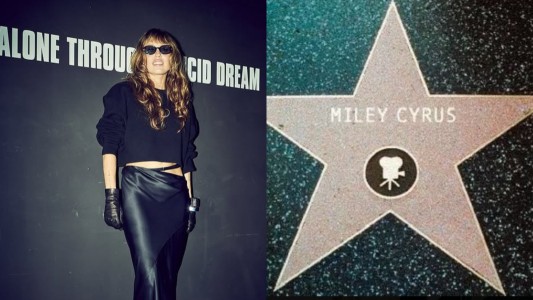 Miley Cyrus tendrá su propia estrella en el Paseo de la Fama de Hollywood