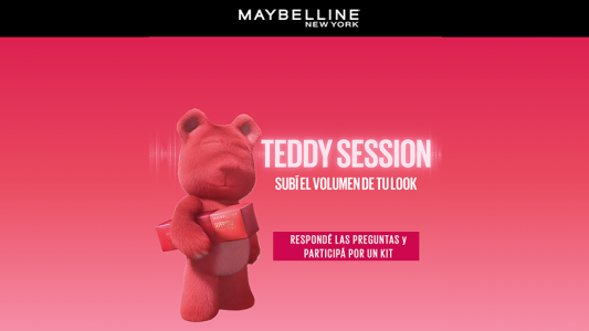 Sorteo Maybelline Teddy Session
