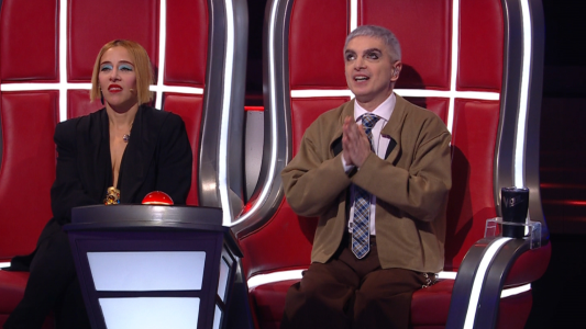 La emoción de Ale Sergi con un participante que le recuerda a su papá