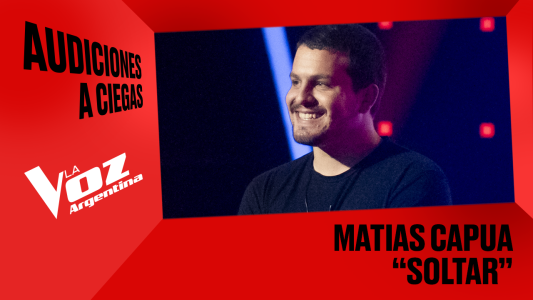 Matías Capua - “Soltar” - Audiciones a ciegas - La Voz Argentina 2025