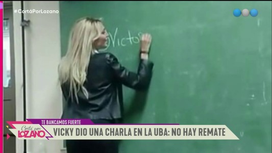 El dia que vicky xipolitakis dio clases en la uba