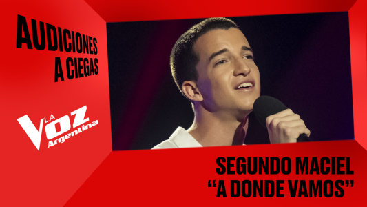 Segundo Maciel - “A dónde vamos” - Audiciones a ciegas - La Voz Argentina 2025