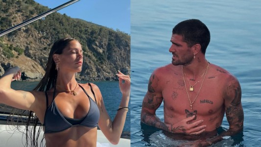 Playita, tragos y sesión de fotos: las románticas vacaciones de Tini Stoessel y Rodrigo De Paul