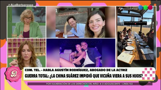 El abogado de la china suarez en exclusivo