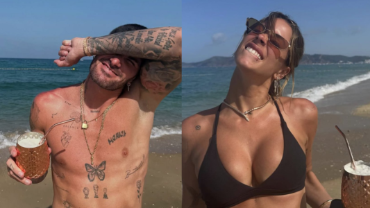 ¿Descuido o mensaje infiltrado? Tini Stoessel y Rodrigo De Paul coincidieron de nuevo en su viaje Europeo