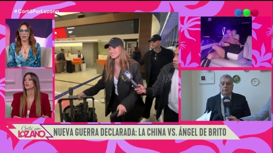 Nueva guerra declarada: angel de brito vs la china suarez