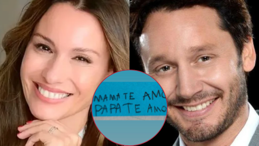 Pampita compartio un dibujo de su hijo menor y apoyo a vicuña