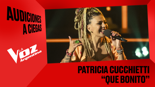 Patricia Cucchietti - “Qué bonito” - Audiciones a ciegas - La Voz Argentina 2025