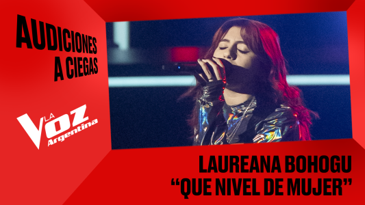 Laureana Bohogú - “Qué nivel de mujer” - Audiciones a ciegas - La Voz Argentina 2025