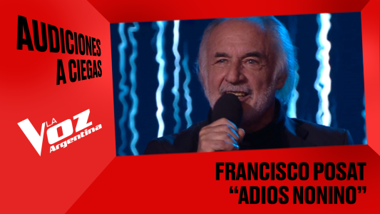 Francisco Posat - "Adiós Nonino" - Audiciones a ciegas - La Voz Argentina 2025