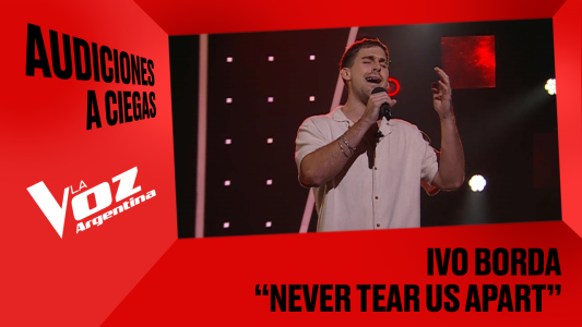 Ivo Borda - "Never tear us apart" - Audiciones a ciegas - La Voz Argentina 2025