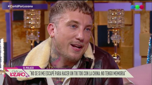 “No tengo memoria”: El gesto del Polaco ante una pregunta incómoda sobre la China Suárez