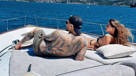Yate, banquete y muchas postales: así descansan la China Suárez y Mauro Icardi entre escándalo y escándalo