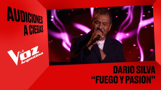 Darío Silva - "Fuego y pasión" - Audiciones a ciegas - La Voz Argentina 2025