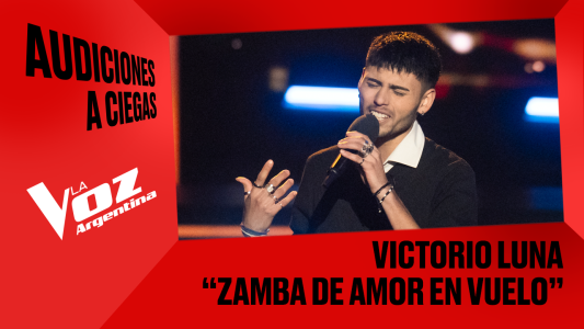 Victorio Luna - "Zamba de amor en vuelo" - Audiciones a ciegas - La Voz Argentina 2025
