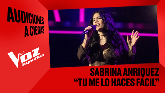 Sabrina Anriquez - "Tú me lo haces fácil" - Audiciones a ciegas - La Voz Argentina 2025