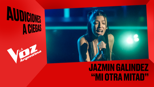 Jazmín Galindez - "Mi otra mitad" - Audiciones a ciegas - La Voz Argentina 2025