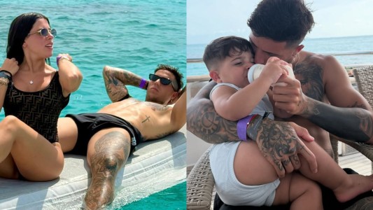 Merecido descanso, campeón: Enzo Fernández se llevó a toda su familia de vacaciones a Cancún