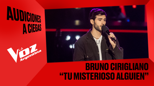 Bruno Cirigliano - "Tu misterioso alguien" - Audiciones a ciegas - La Voz Argentina 2025
