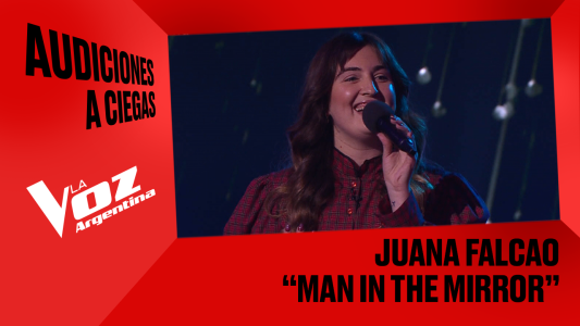 Juana Falcao - "Man in the mirror" - Audiciones a ciegas - La Voz Argentina 2025