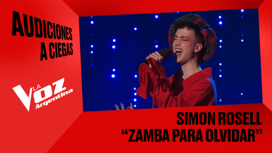 Simón Rosell - "Zamba para olvidar" - Audiciones a ciegas - La Voz Argentina 2025