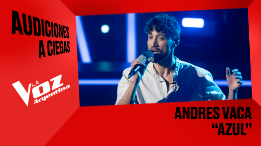 Andrés Vaca - "Azul" - Audiciones a ciegas - La Voz Argentina 2025
