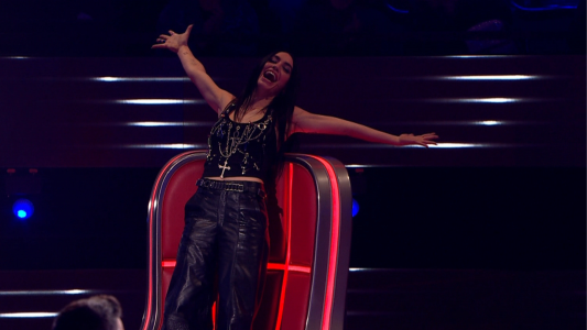 Un participante del Team Lali fue robado y la coach no pudo ocultar su felicidad: "Me encanta este programa"