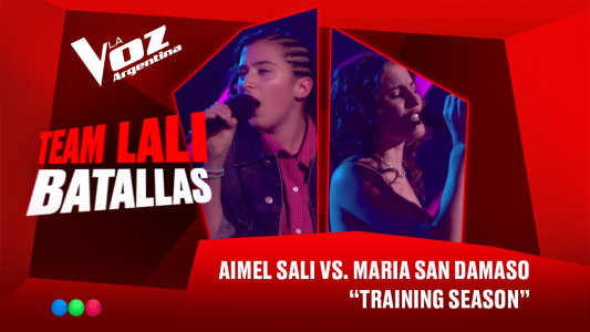 Aimel Sali vs. María San Dámaso - “Training season” - Batallas - La Voz Argentina 2025