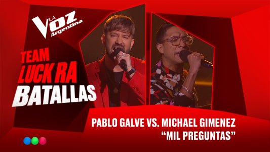 Pablo Galve vs. Michael Giménez - “Mil preguntas”  - Batallas - La Voz Argentina 2025