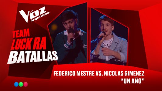 Federico Mestre vs. Nicolás Giménez - “Un año” - Batallas - La Voz Argentina 2025