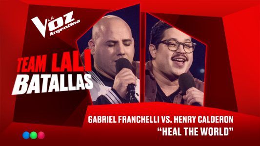 Gabriel Franchelli vs. Henry Calderón - “Heal the world” - Batallas - La Voz Argentina 2025