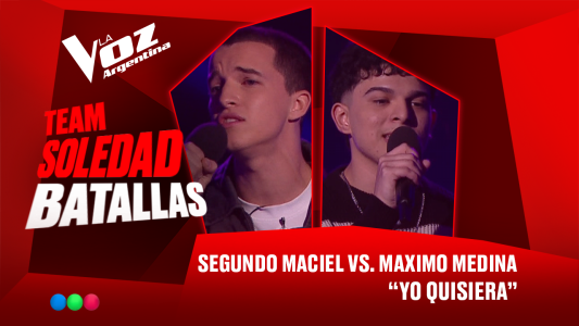 Segundo Maciel vs. Máximo Medina - “Yo quisiera” - Batallas - La Voz Argentina 2025