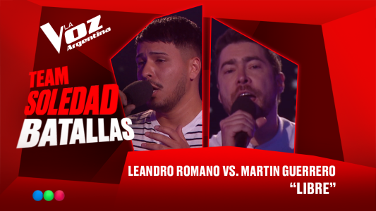 Leandro Romano vs. Martín Guerrero - "Libre" - Batallas - La Voz Argentina 2025