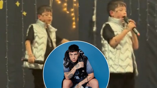 A puro flow: un niño imitó a Duki en el "Talent Show" de su colegio