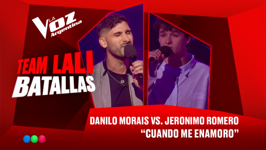 Danilo Morais vs. Jerónimo Romero - "Cuando me enamoro" - Batallas - La Voz Argentina 2025