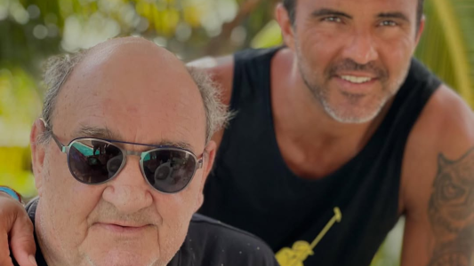 La sentida despedida de Fabián Cubero a su padre: "Buen viaje, te amo"