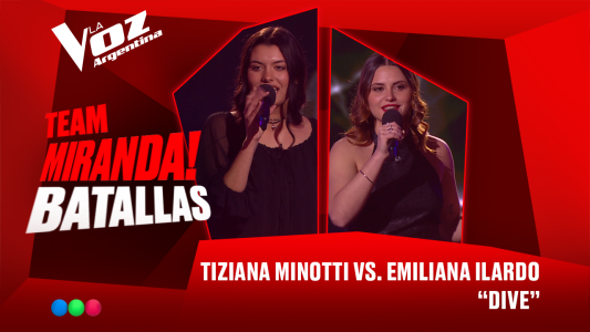 Tiziana Minotti vs. Emiliana Ilardo - "Dive" - Batallas - La Voz Argentina 2025