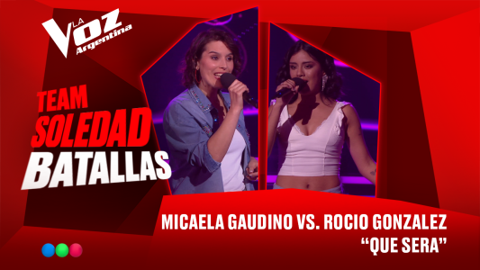 Micaela Gaudino vs. Rocío González - "Qué será" - Batallas - La Voz Argentina 2025