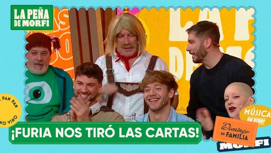 ¡El equipo de Fuera de Joda en La Peña de Morfi!