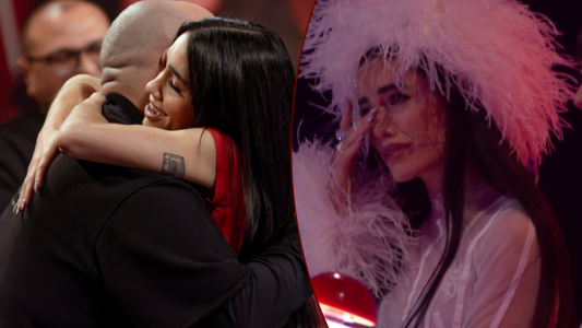 Lali se quebró en llanto con la versión de una canción suya: "Me mató"