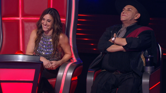 Los coaches bromearon con un comentario de Soledad