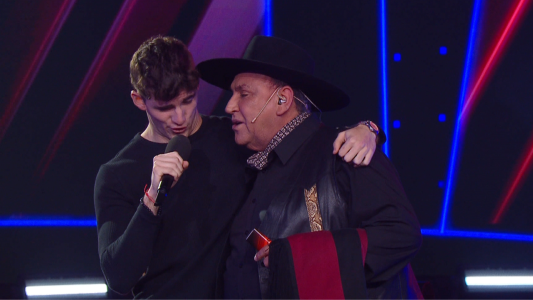 Pablo Cuello cumplió el sueño de cantar con el Chaqueño Palavecino