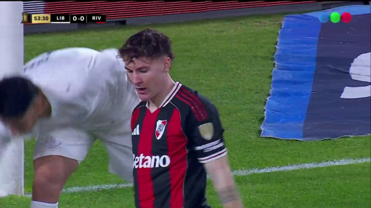 Colidio desaprovechó la más clara del Millonario - Libertad vs. River - Libertadores 2025