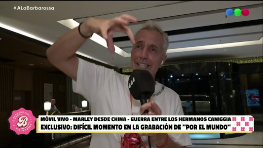 Marley sobre la discordia entre Los Caniggia en su programa: "Son muy educados, pero están en guerra"