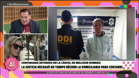 la justicia rechazo la domiciliaria para contardi