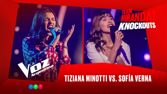 Tiziana Minotti vs. Sofía Verna - Team Miranda! - Knockouts - La Voz Argentina 2025