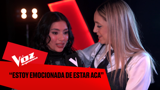 Camila Rizo se sinceró tras seguir en La Voz Argentina 2025: "Estoy emocionada de estar acá"