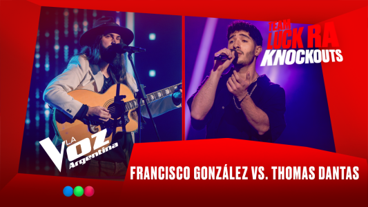 Francisco “Kakush” González vs. Thomas Dantas - Team Luck Ra - Knockouts - La Voz Argentina 2025
