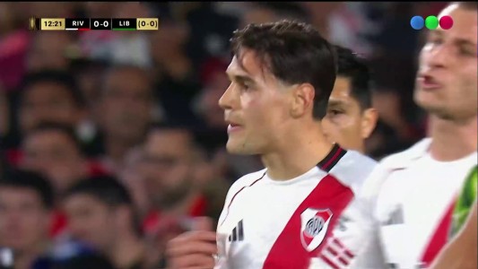 Martínez Quarta salvó al Millonario - River vs. Libertad - Libertadores 2025