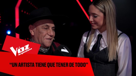 El Chaqueño Palavecino se despidió de La Voz Argentina: "Un artista tiene que tener un poco de todo"